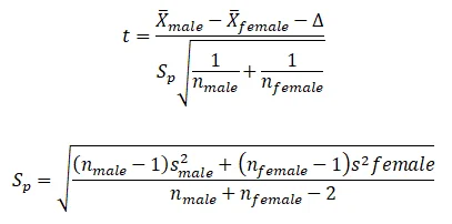 Formula for Two Sample Z Test Statistics2